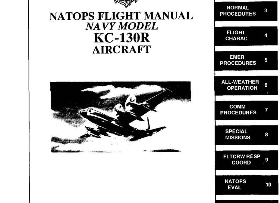 Kc R Cover Flight Manuals