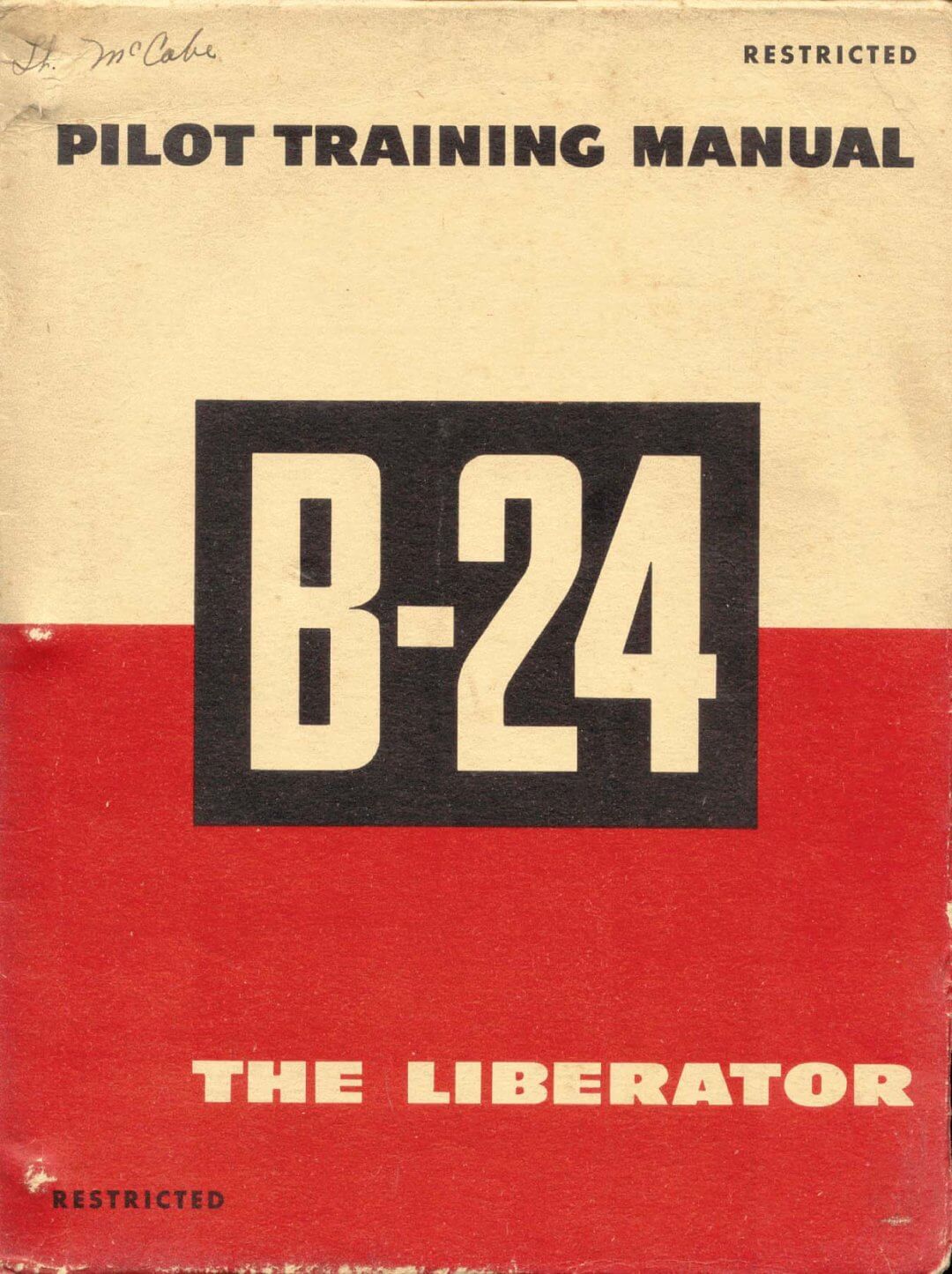 CONSOLIDATED B-24 LIBERATOR - Flight Manuals