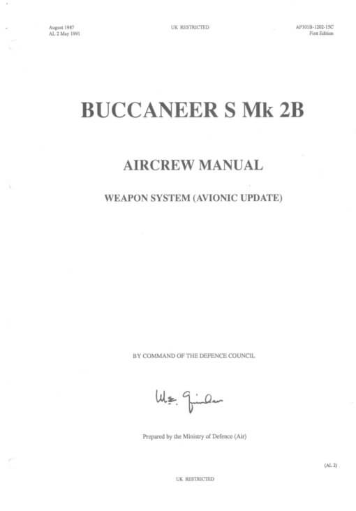 Flight Manual for the Blackburn Buccaneer