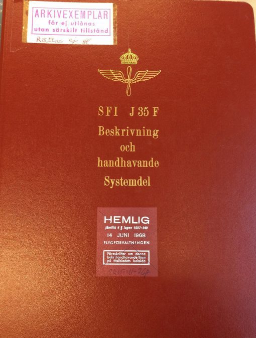 Flight Manual for the Saab 35 Draken