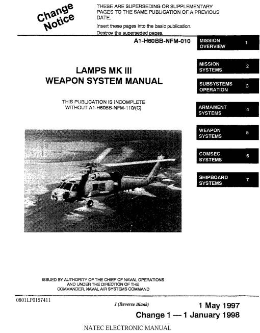 Flight Manual for the Sikorsky H-60 Blackhawk