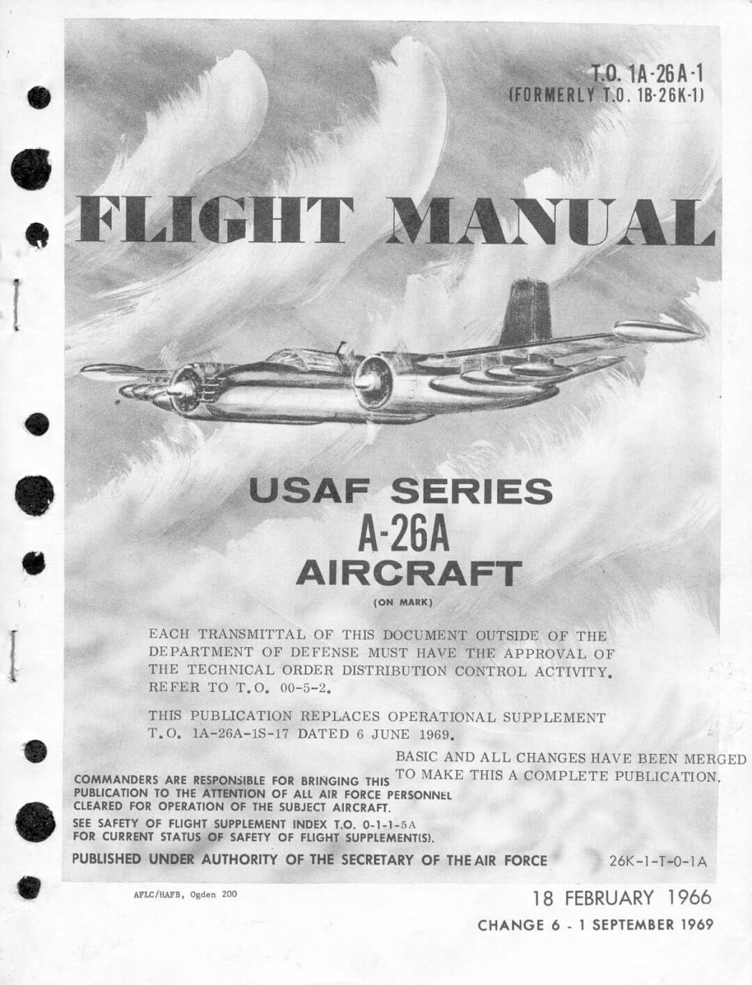 DOUGLAS A-26 INVADER - Flight Manuals