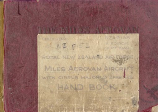 Flight Manual Pilots Notes for the Miles M.57 Aerovan