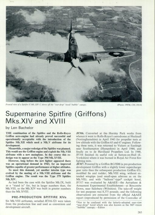 Flight Manual for the Supermarine Spitfire