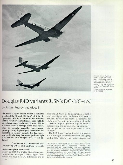 Flight Manual for the Douglas DC-3 C-47