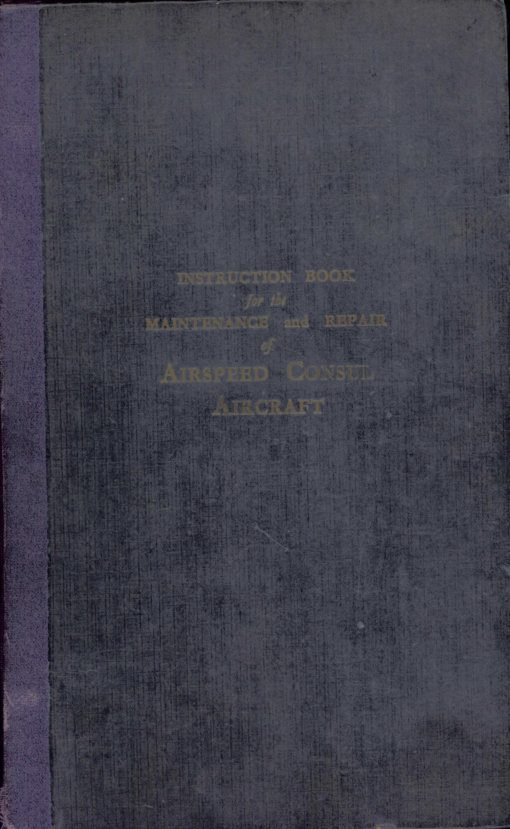 Flight Manual for the Airspeed Consul