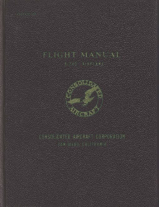 Flight Manual for the Convair B-24 Liberator