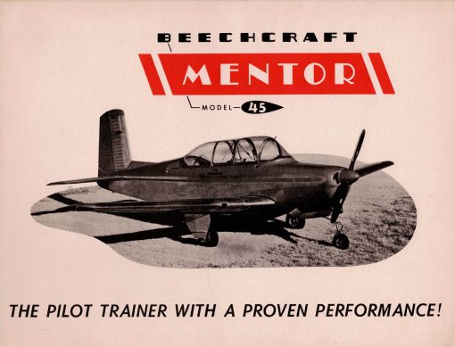 Flight Manual for the Beechcraft Model 45 Mentor T-34