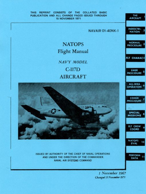 Flight Manual for the Douglas DC-3 C-47