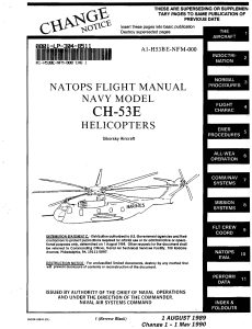 Flight Manual for the Sikorsky CH-53 Sea Stallion