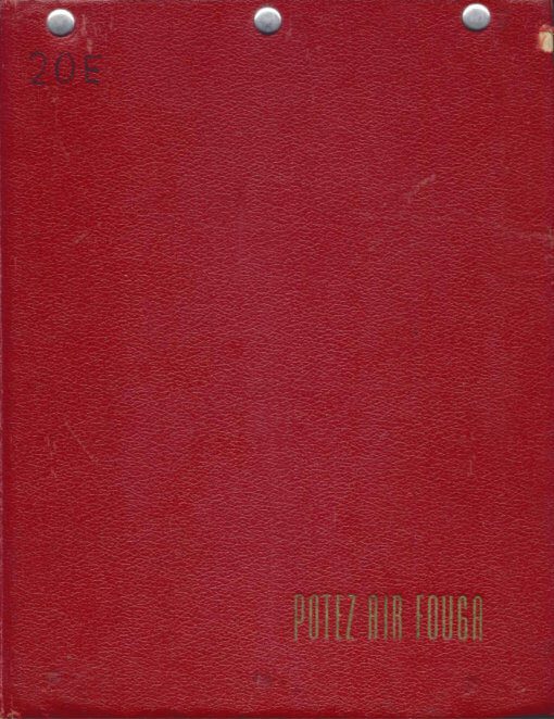 Flight Manual for the Potez Air Fouga CM170 Magister