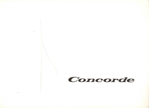 Flight Manual for the Concorde