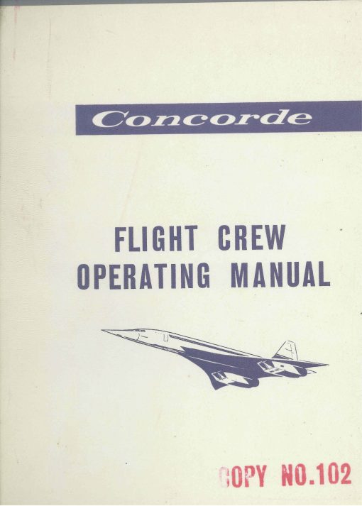 Flight Manual for the Concorde