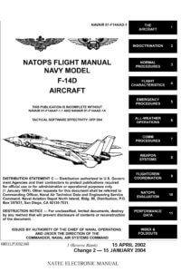 GRUMMAN F-14 TOMCAT - Flight Manuals