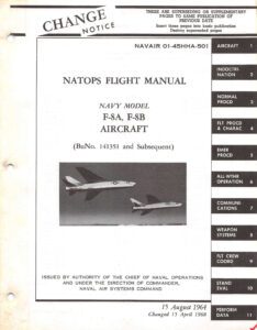 F-8a & F-8b Flight Manual-cover - Flight Manuals