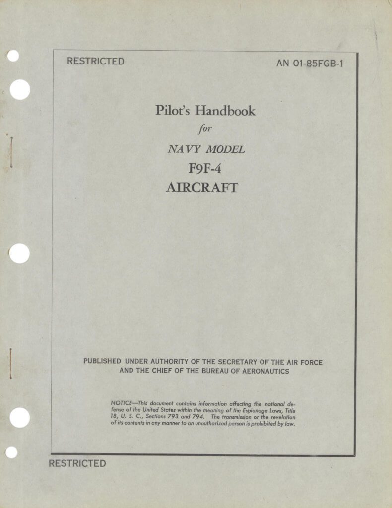 F9F-4-cover - Flight Manuals