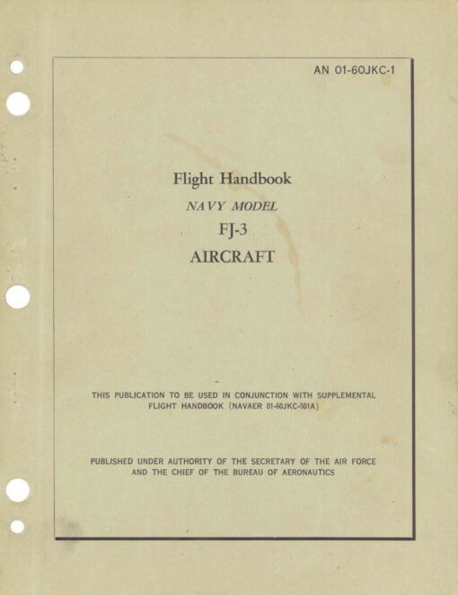 Flight Manual for the North American FJ Fury