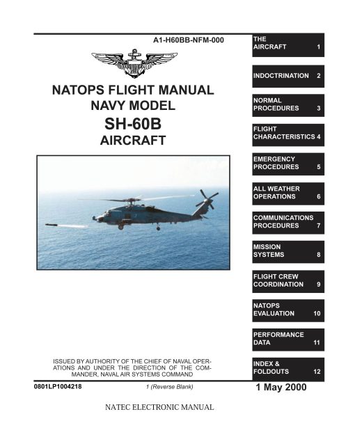 Flight Manual for the Sikorsky H-60 Blackhawk