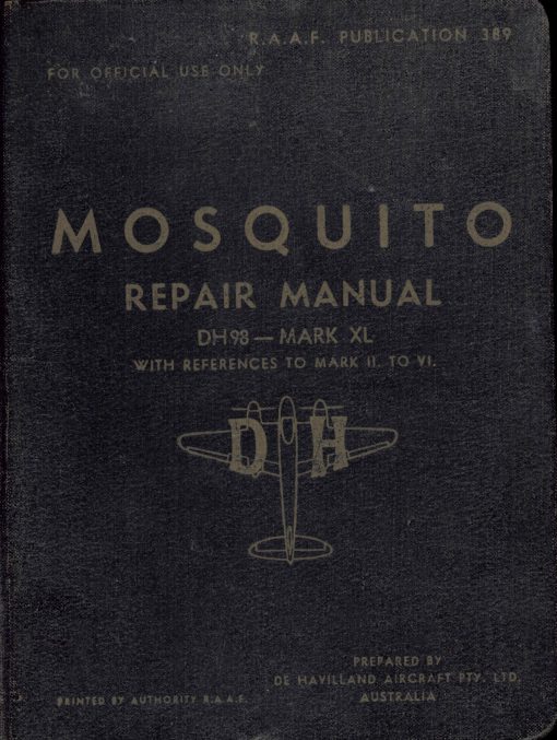 Flight Manual for the De Havilland DH98 Mosquito