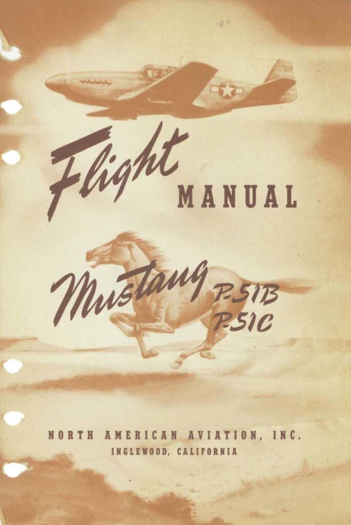 NORTH AMERICAN P-51 MUSTANG - Flight Manuals