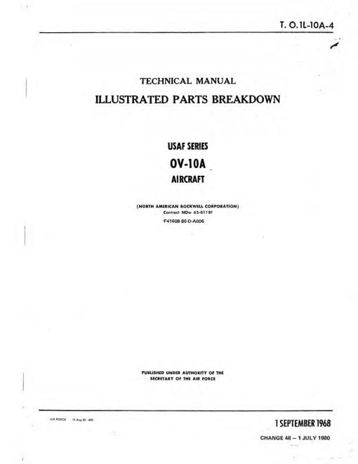 Flight Manual for the North American OV-10 Bronco