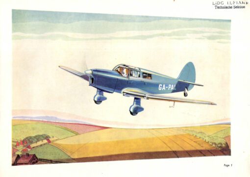 Flight manual for the Percival P28 Proctor