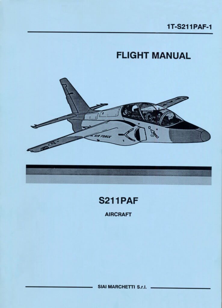 SIAI MARCHETTI S211 - Flight Manuals