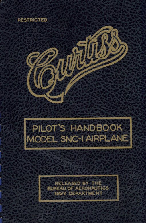 Flight Manual for the Curtiss CW-22 SNC-1 Falcon