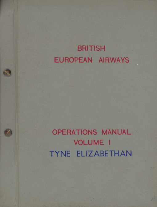 Flight Manual for the Airspeed Ambassador