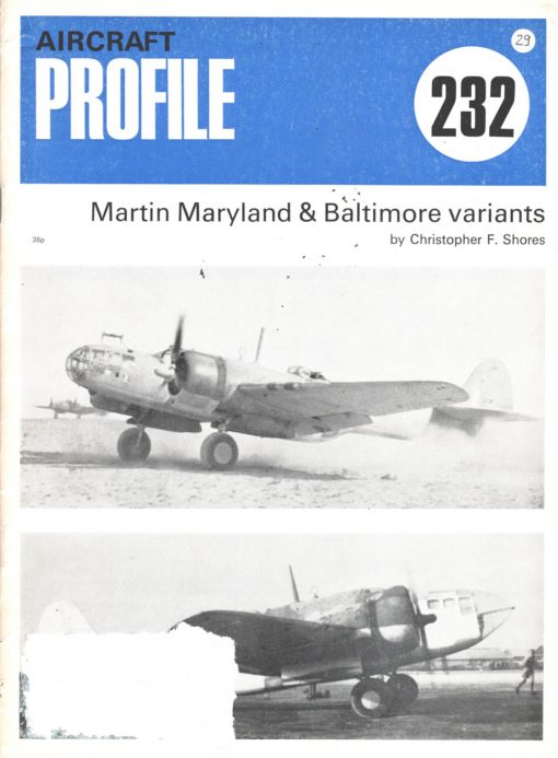 Flight manual and maintenance manual for the martin a-30 Baltimore