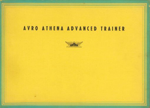 Flight Manual for the Avro 701 Athena