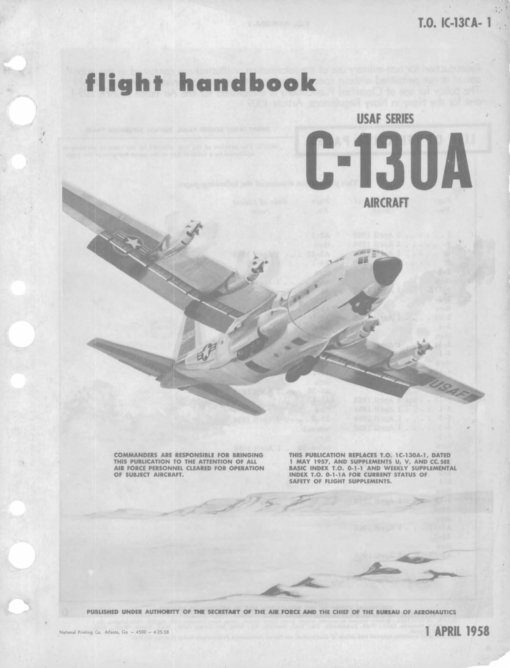 Flight Manual for the Lockheed C-130 Hercules