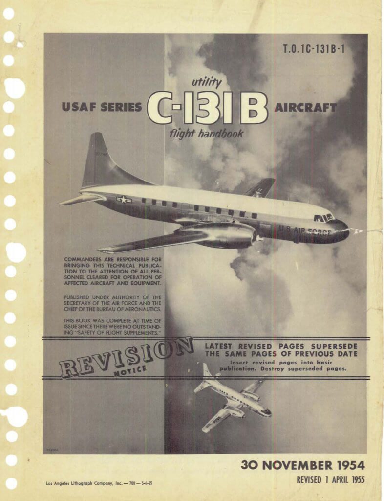 CONVAIR 240 340 440 540 580 - Flight Manuals