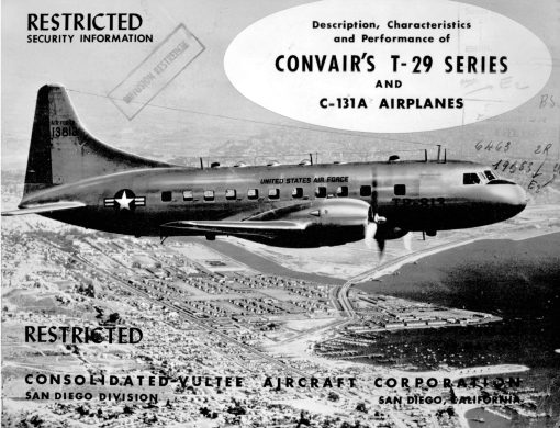 Flight Manual for the Convair T-29 C-131