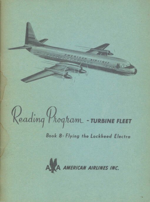 Flight Manual for the Lockheed L188 Electra