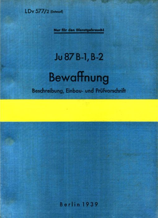 Flight Manual for the Junkers Ju87 Stuka