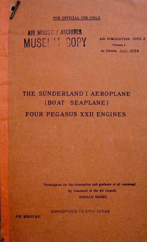 Flight Manual for the Short Sunderland