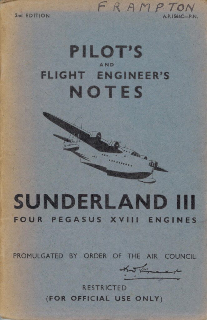 SHORT S25 SUNDERLAND - Flight Manuals