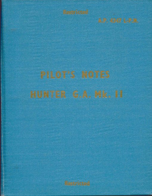 Flight Manual for the Hawker Hunter