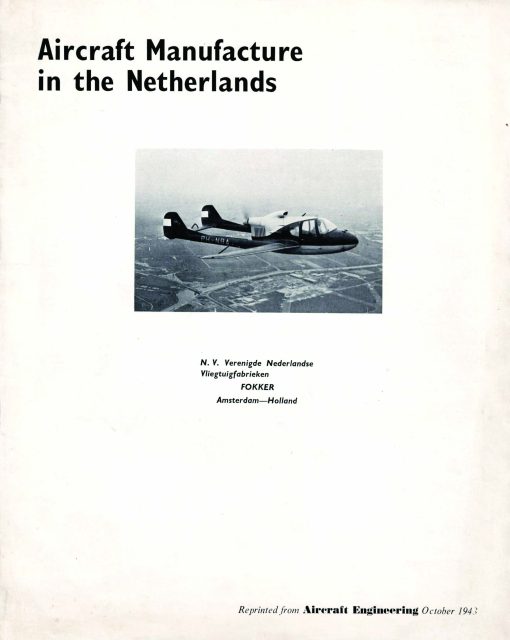 Flight Manual for the Fokker F25 Promotor