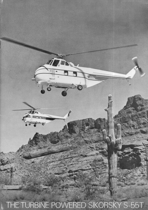 Flight manual for the Sikorsky S-55 H-19 helicopter