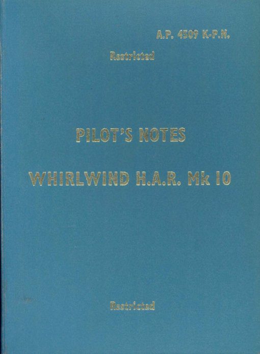 Flight Manual for the Westland Whirlwind