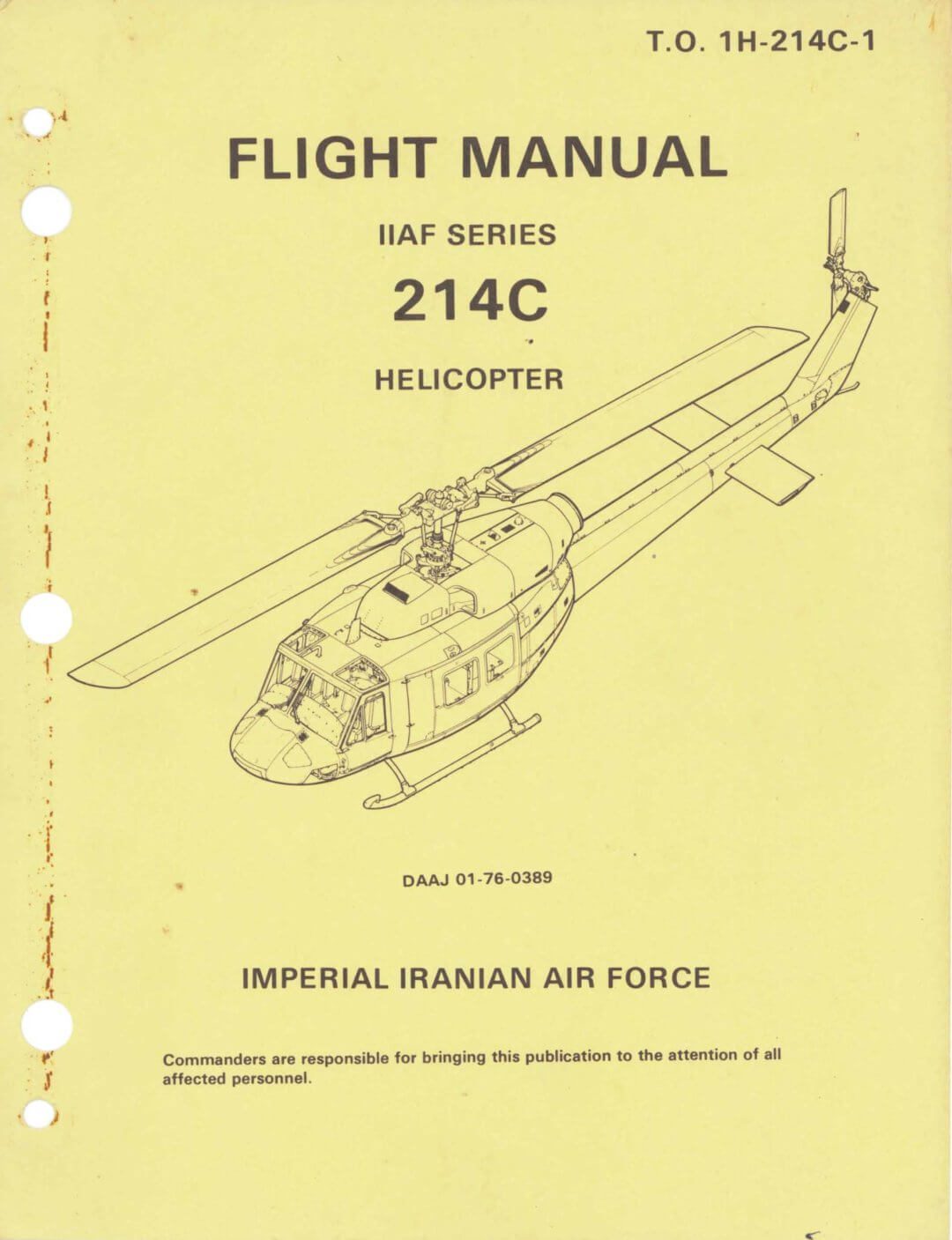 BELL 214 - Flight Manuals