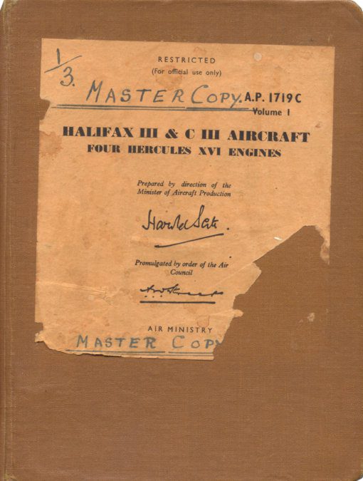 Flight Manual for the Handley Page Halifax