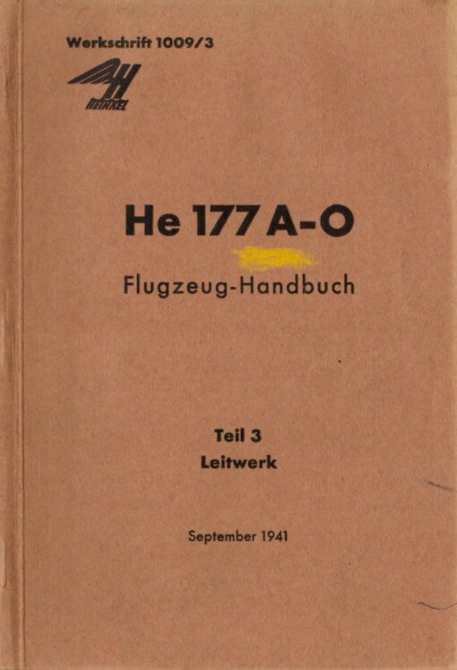 Flight Manual for the Heinkel He177