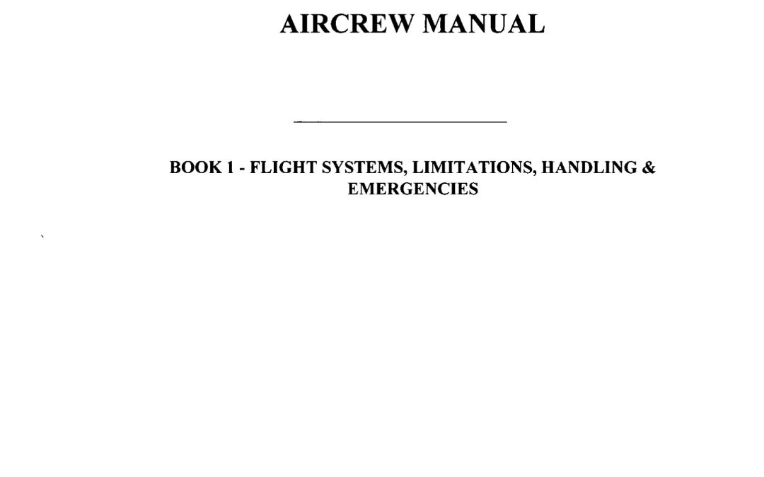 Sea King ASaC7 AirCrew Manual-cover - Flight Manuals