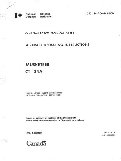 Flight Manual for the Beechcraft Model 23 Musketeer