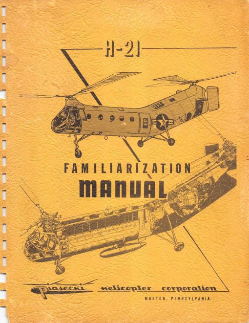 Flight Manual for the Piasecki H-21 helicopter Vertol 44