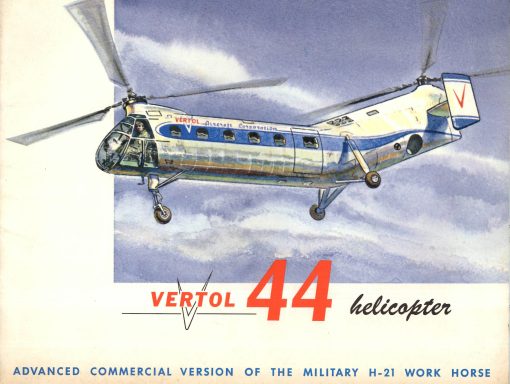 Flight Manual for the Piasecki H-21 helicopter Vertol 44