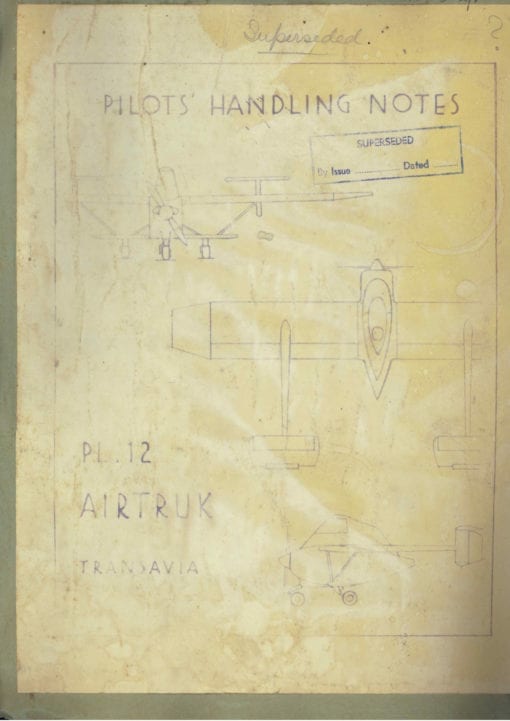 Flight Manual for the Transavia PL-12 Airtruk